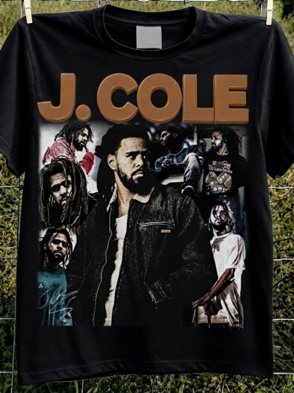 J.Cole Vintage Graphic T-Shirt Rap Tee